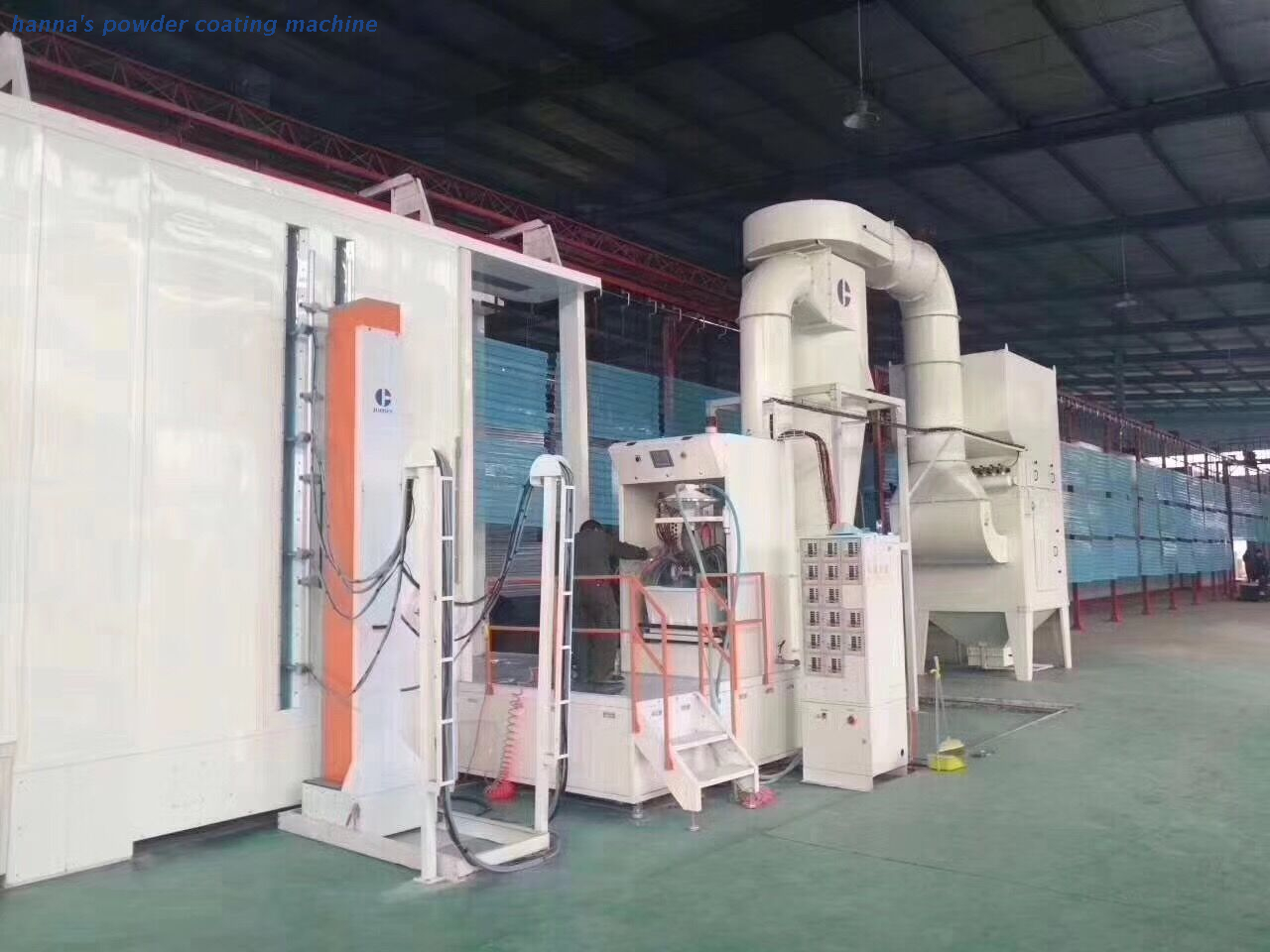 Automatic Powder Coating Production Line Buy powder coating system