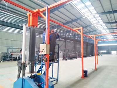 Stainless Steel Mesh Powder Coating Line